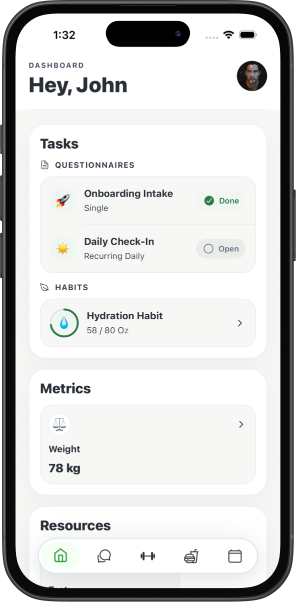 BULK client daily overview